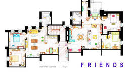 Floor Plans of Your Favorite TV Shows – Fubiz Media