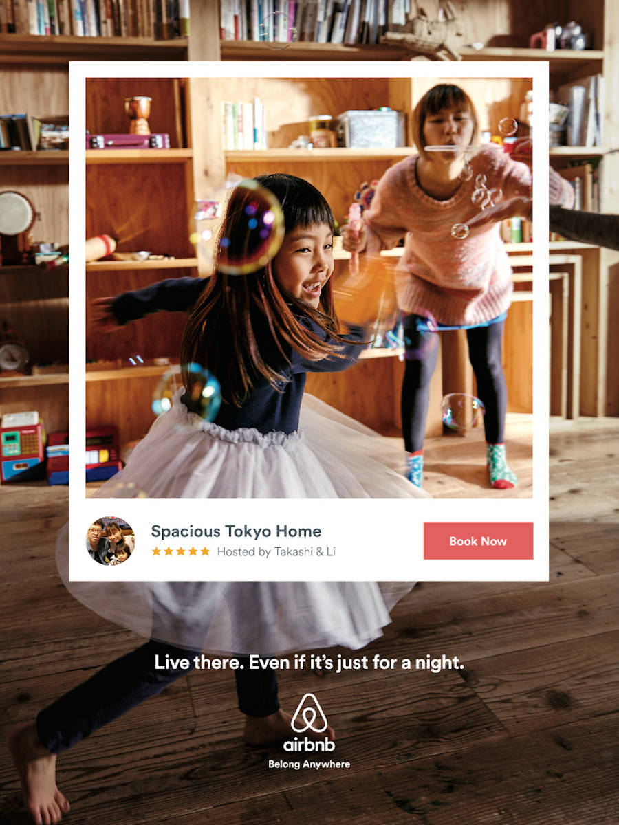 Live There Airbnb Campaign – Fubiz Media