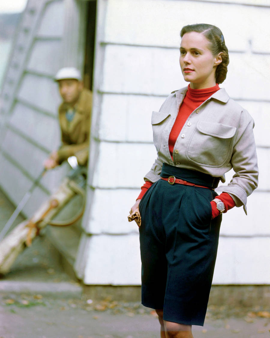 1940 fashion model