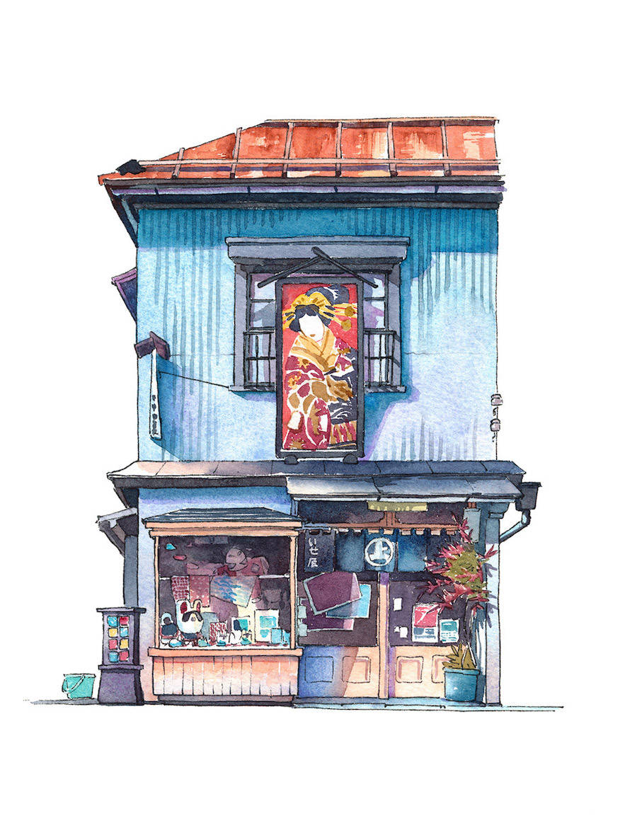 Magnificent Illustrations of Tokyo by Mateusz Urbanowicz – Fubiz Media