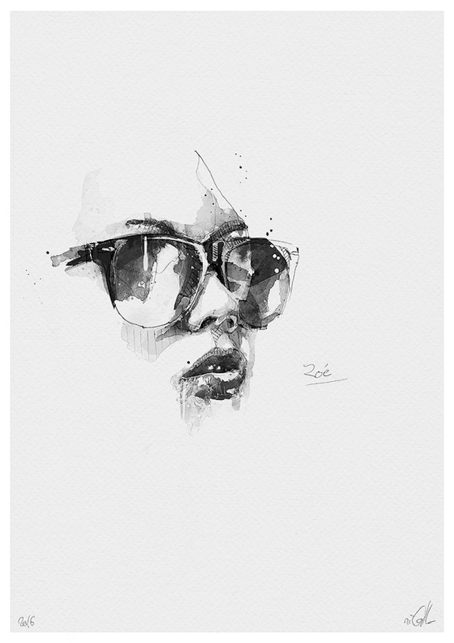 Spontaneous and Realistic Black and White Pencil Portraits13