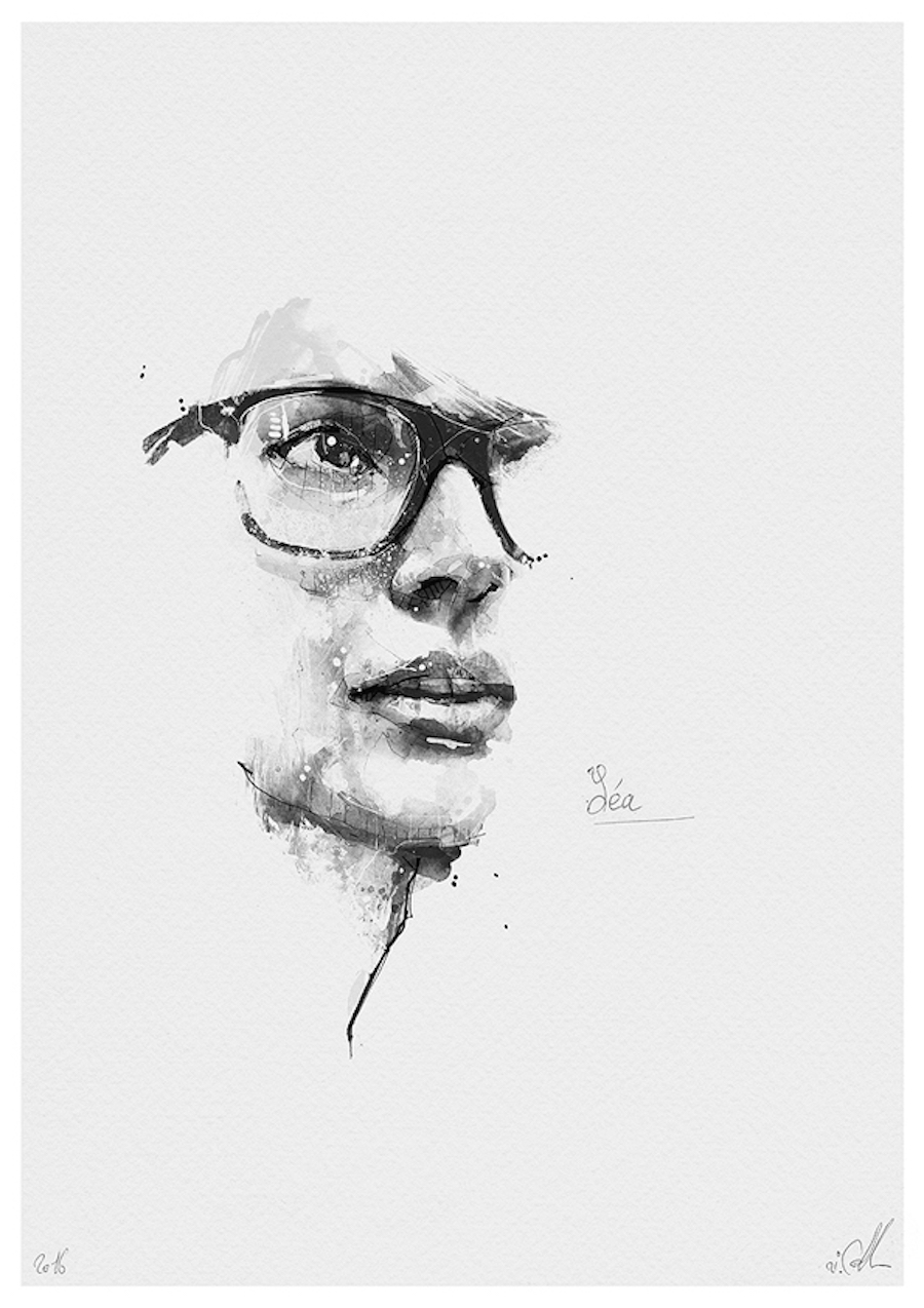 Spontaneous and Realistic Black and White Pencil Portraits9