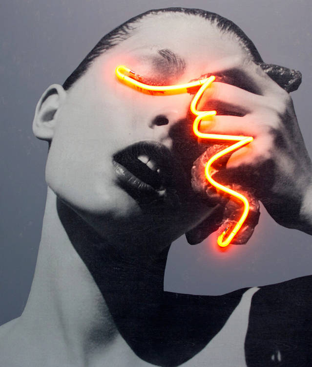 Blindness Neon Lights Portraits by Javier Martin – Fubiz Media