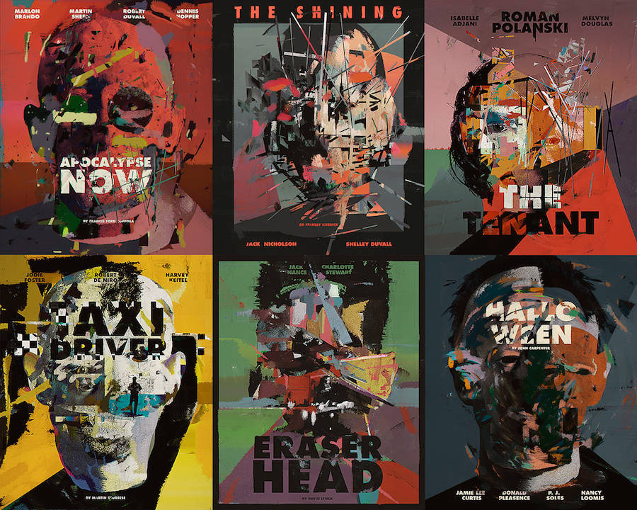 Illustrative Posters Showing Psychopathic Characters in Famous Movies ...