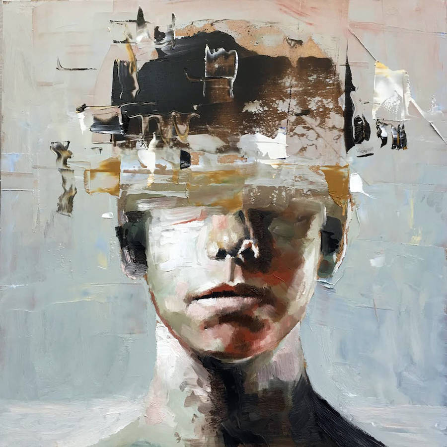 Abstract Paintings of Faces Portraits – Fubiz Media
