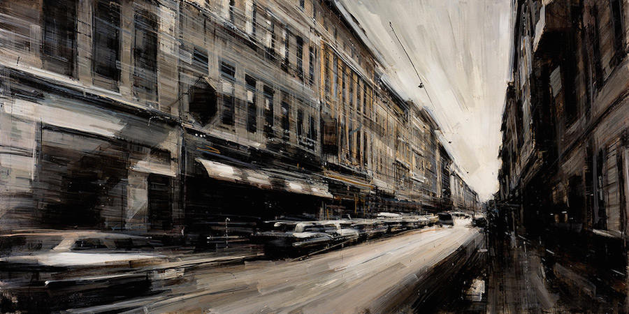 Beautiful and Enigmatic CItyscapes Paintings of NYC-4