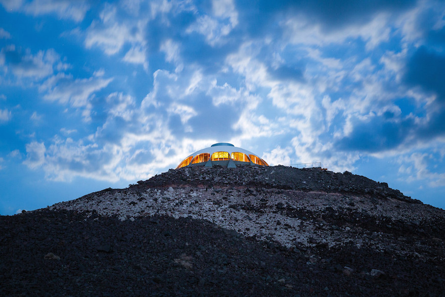Dome Shaped Volcano House in California-11