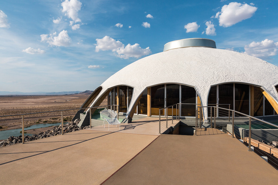 Dome Shaped Volcano House in California-5