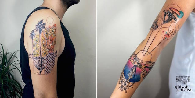 The Dreamy Tattoos of Gülsah Karaca – Fubiz Media