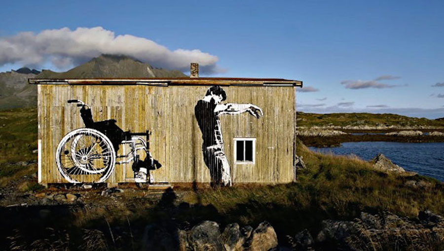 Uncluttered and Realistic Norwegian Street Art-8