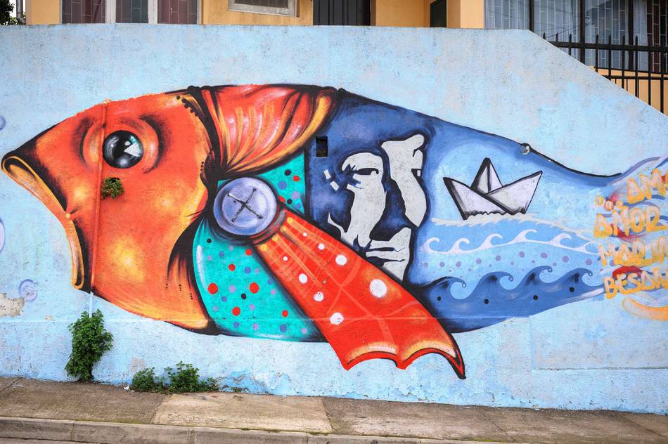 Mural Paintings from Valparaiso by Damien Tachoires – Fubiz Media