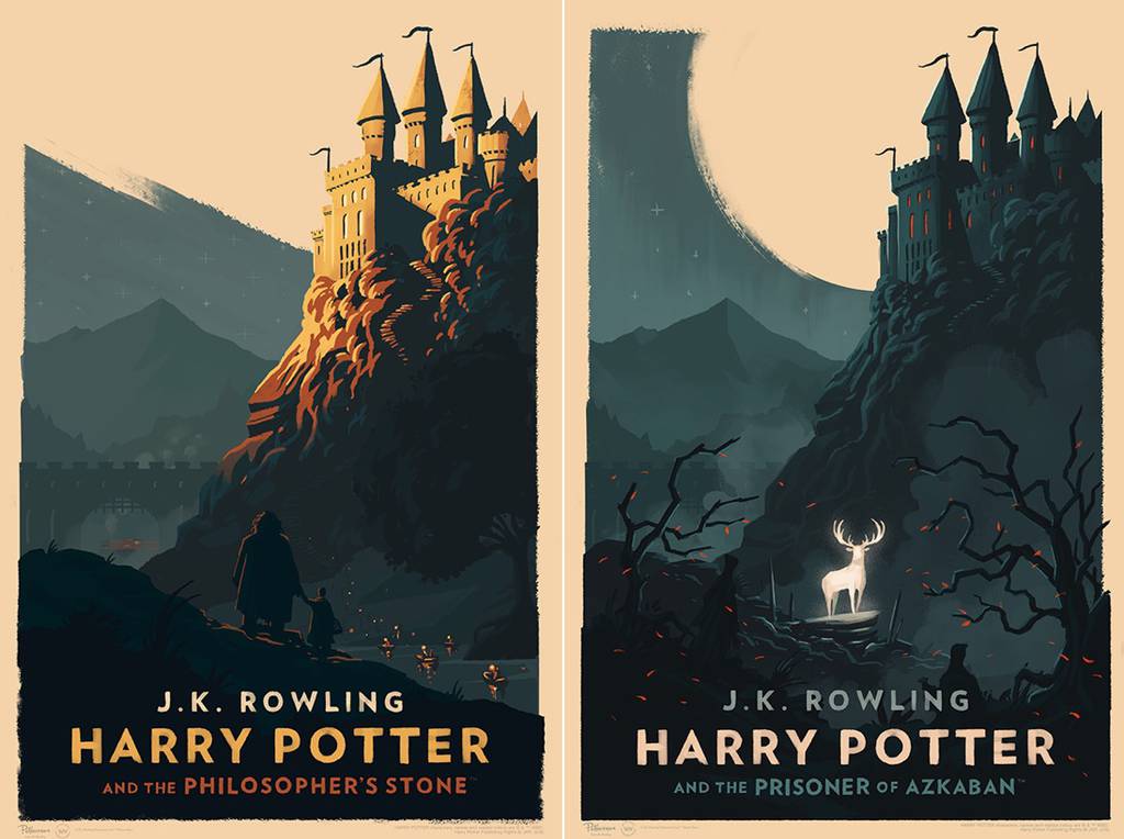 Vintage Illustrated Harry Potter Book Covers – Fubiz Media