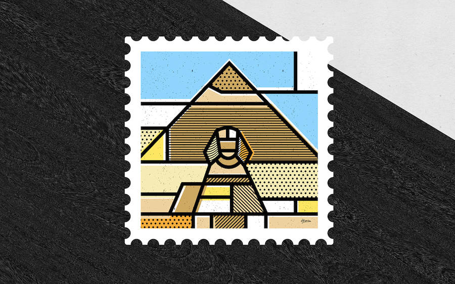 Nice Collection of Stamps From All Around the World – Fubiz Media