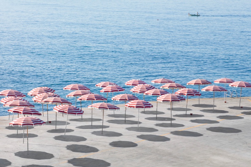 Colorful Photographs of Italians Private Beaches – Fubiz Media