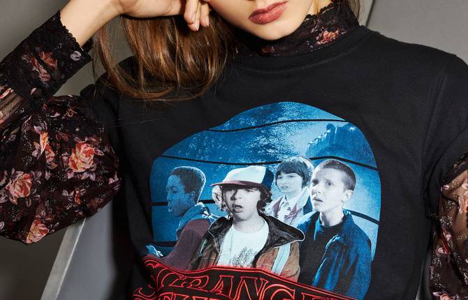 Vintage Whimsical Stranger Things Capsule by Top Shop