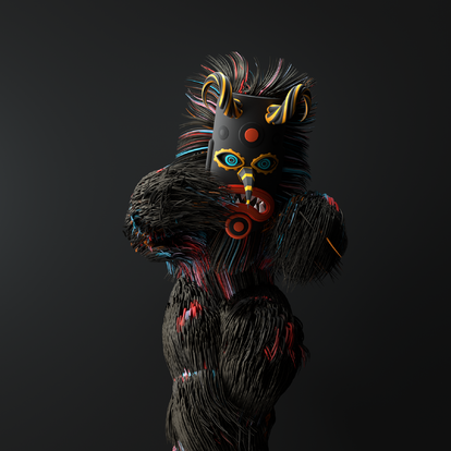 Amazing Renders of Traditional Kukeri Masks – Fubiz Media