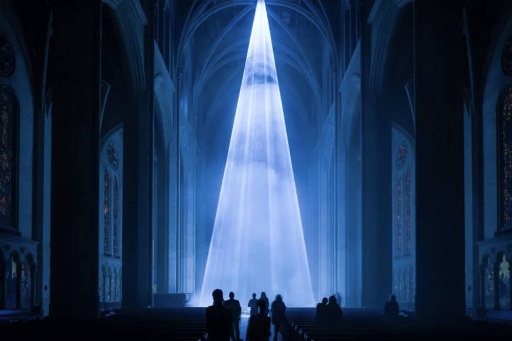 Grace Light in San Fransisco Grace Cathedral – Fubiz Media