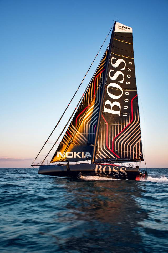 New Visual Identity Hugo Boss at the Vendée Globe 2020 Media